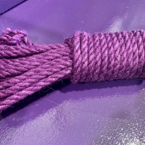 Royal Purple Jute Rope - 6mm x 9m length