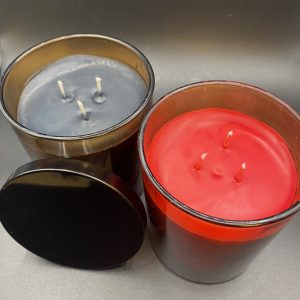 Limited Edition Amber Glass Pouring Candle